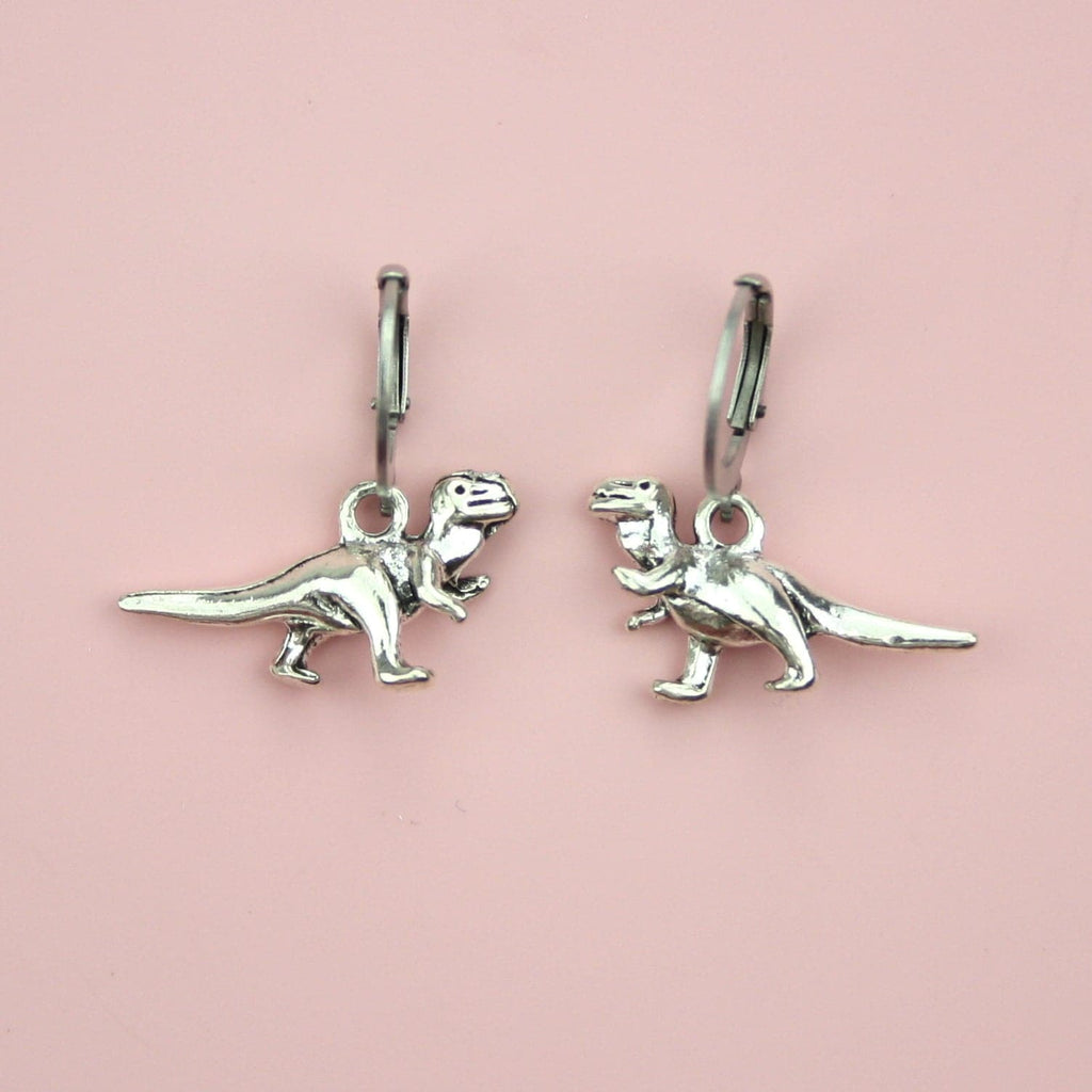 T-Rex Hoop Earrings