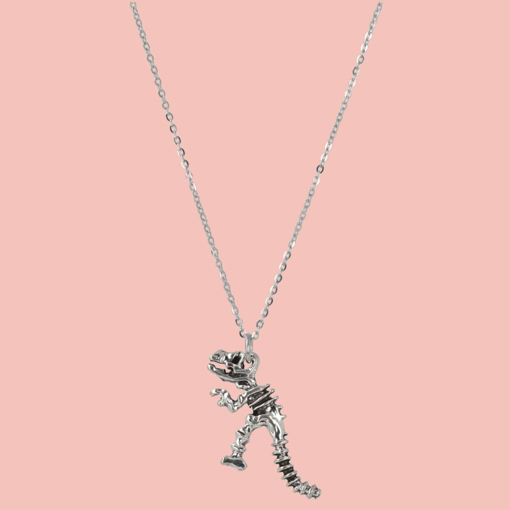T-Rex Dinosaur Skeleton Necklace