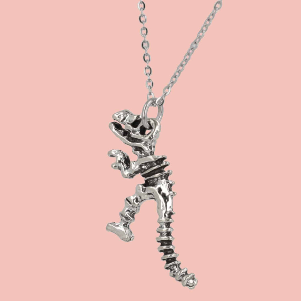 T-Rex Dinosaur Skeleton Necklace