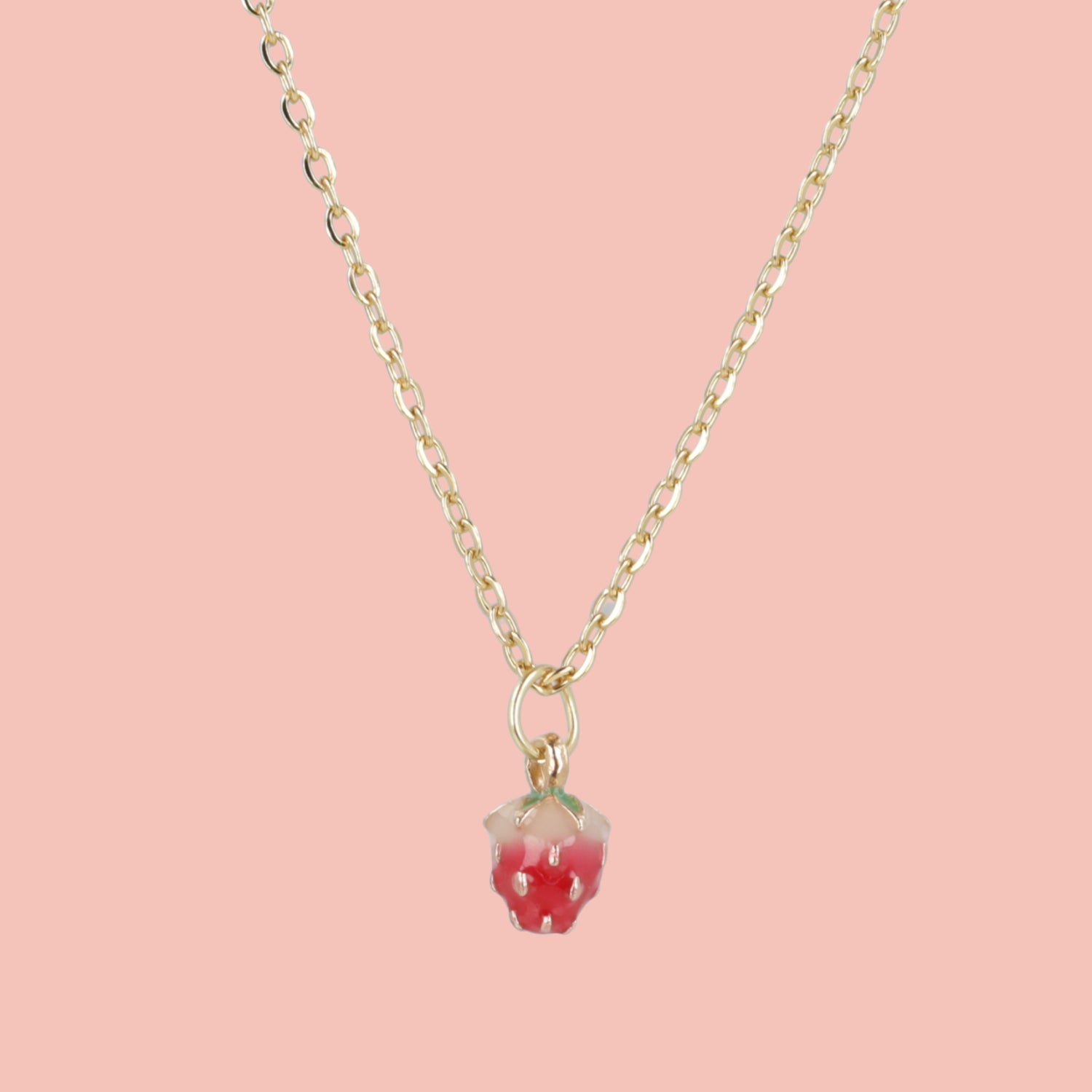 Strawberry Shortcake Necklace