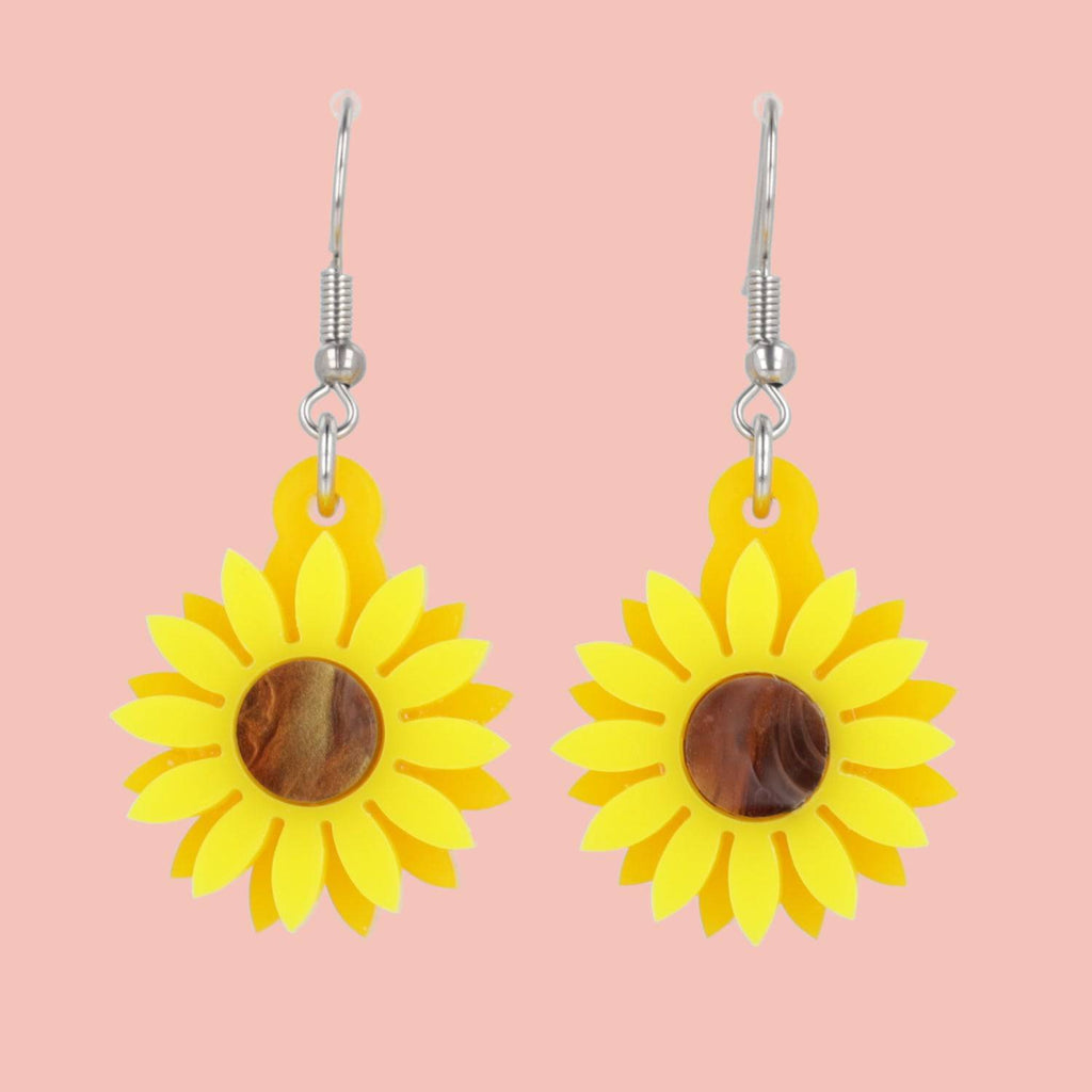 Sunflower Earrings