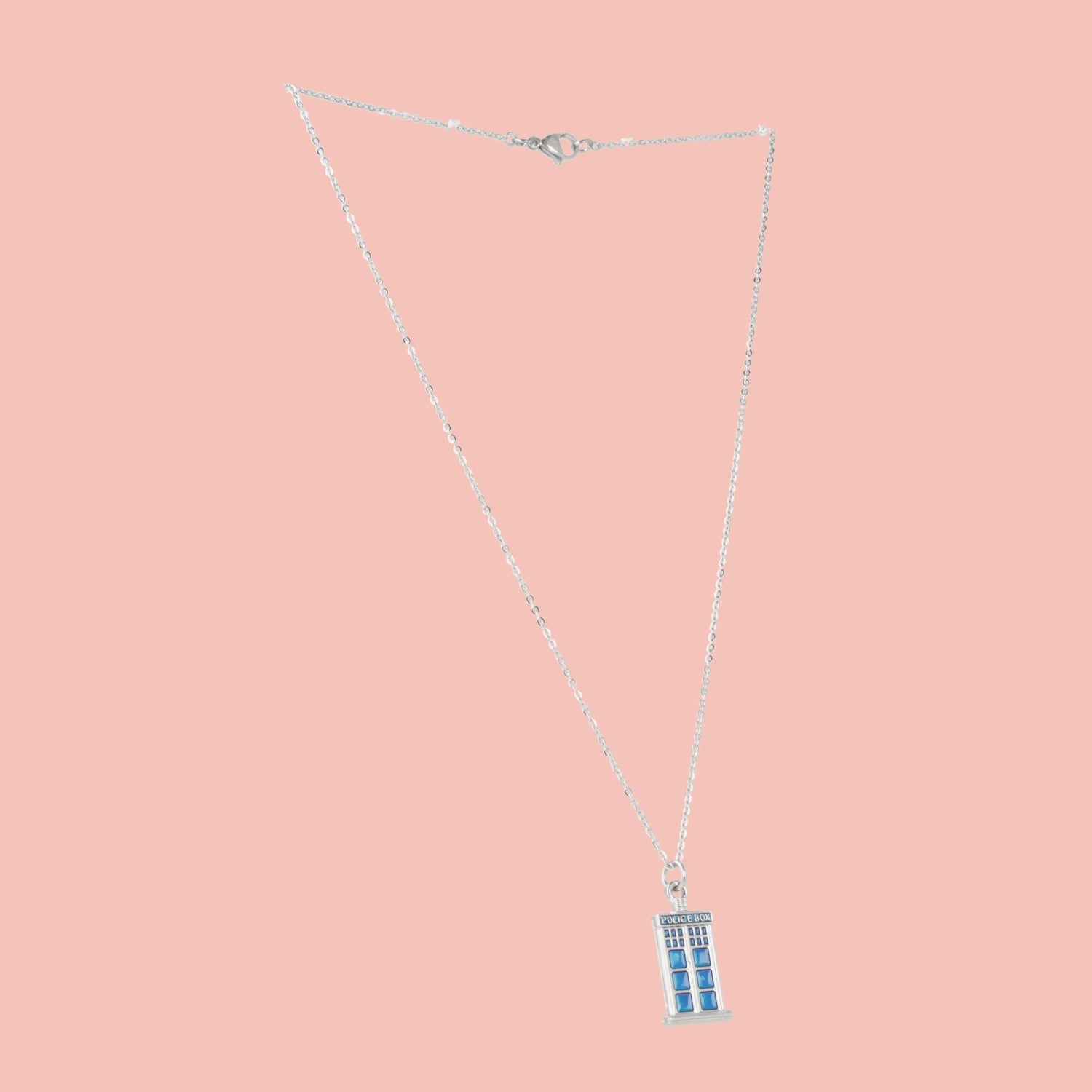 Tardis Necklace