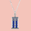 Tardis Necklace